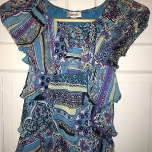 Beautiful blue blouse